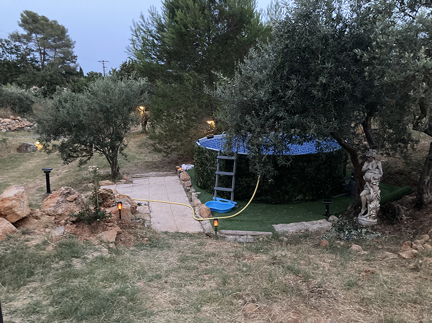 Gîte Le Mas des Oliviers, piscine.